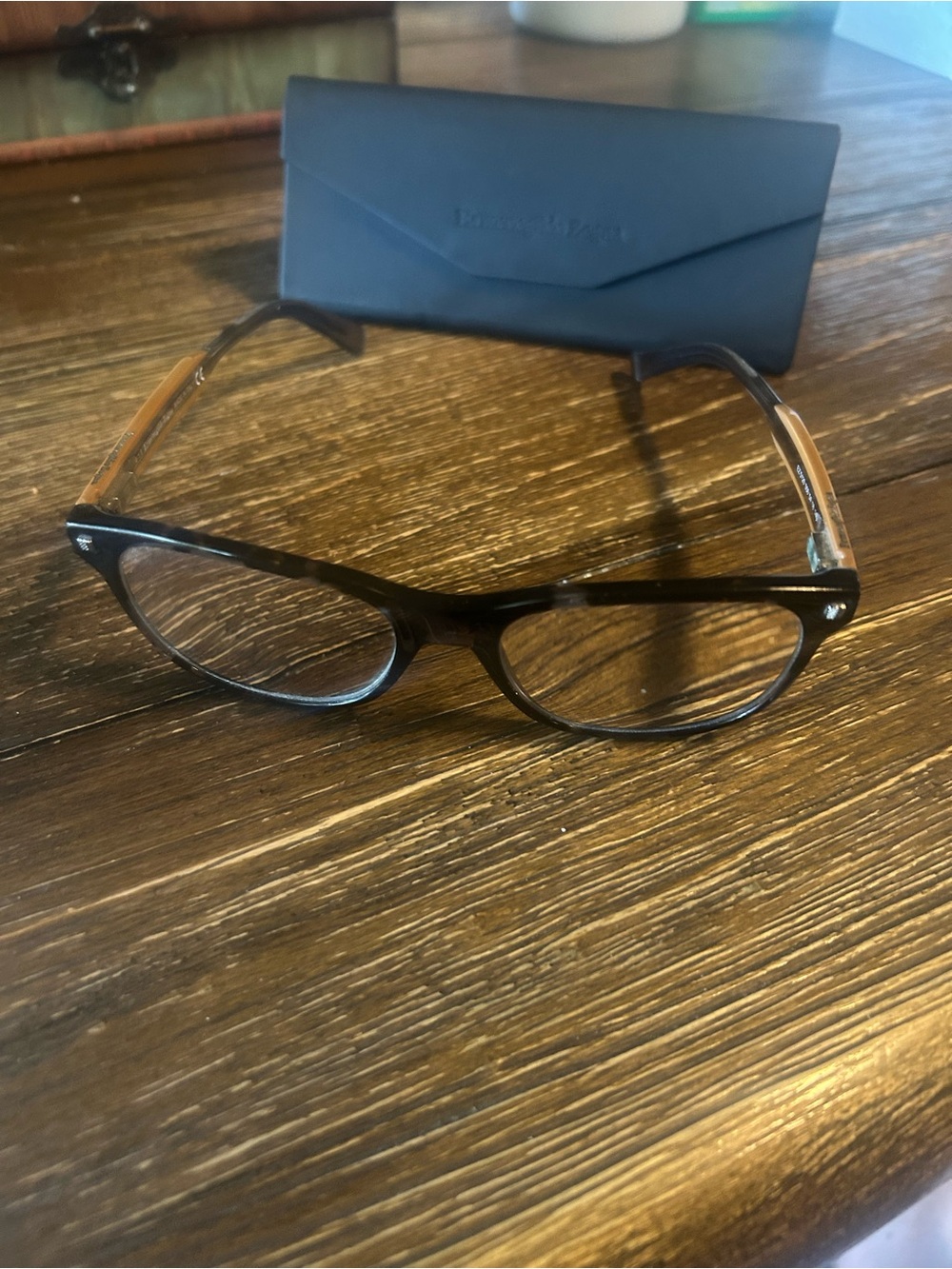 Zegna Black and Camel Frames 54-18-14 Frames Only for Sale!